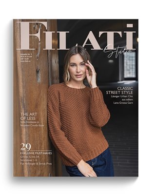 FILATI STUDIO No. 3 - Magazine (DE) + Knitting instructions (EN)