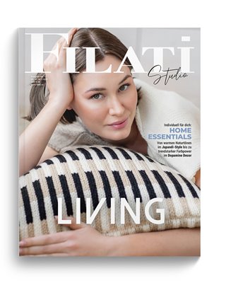 LIVING No. 1 - Magazine (DE) + Knitting instructions (EN)