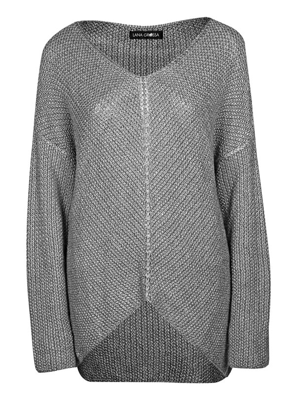 Lana Grossa Pullover Tre Seta Filati Classici No 17 Knitting Instructions En Design 20
