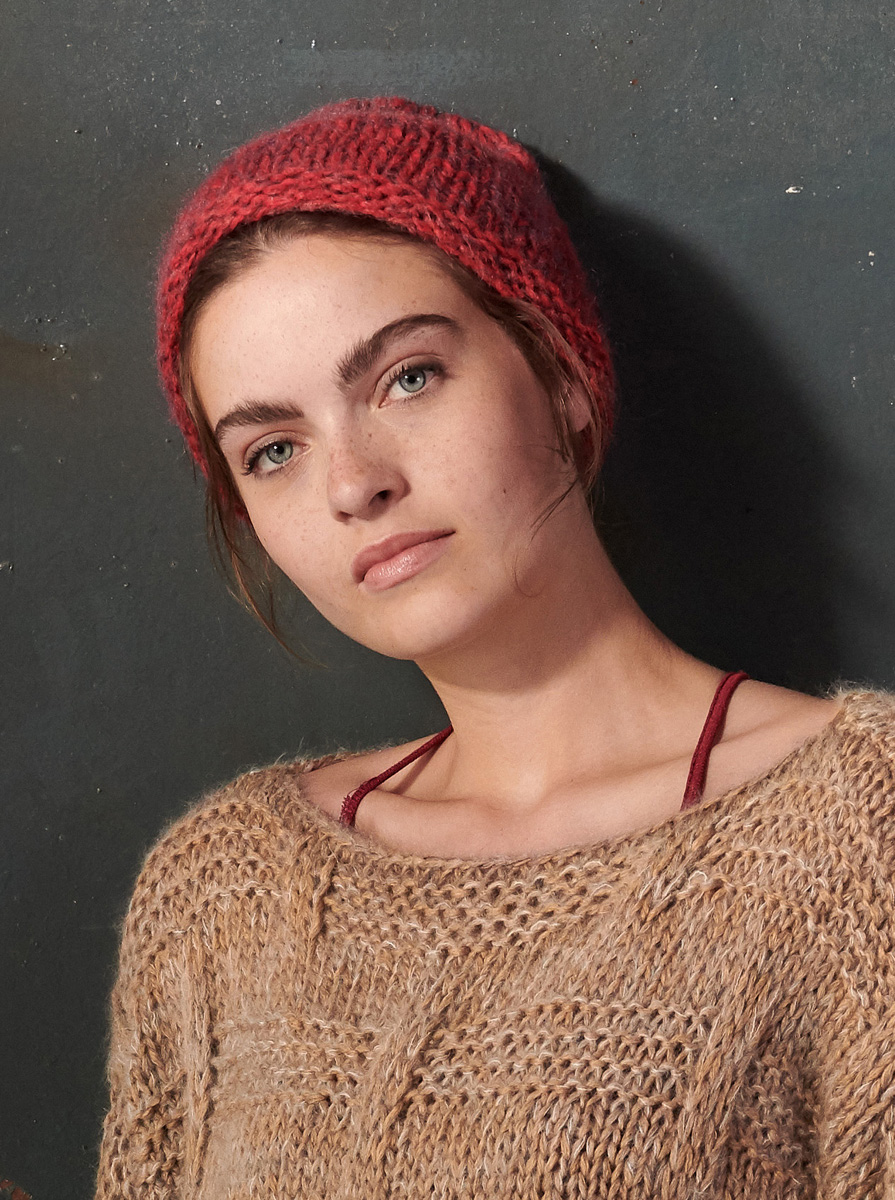 Lana Grossa Hat Benesseresilkhair Print Filati No 58 Knitting Instructions En Design 