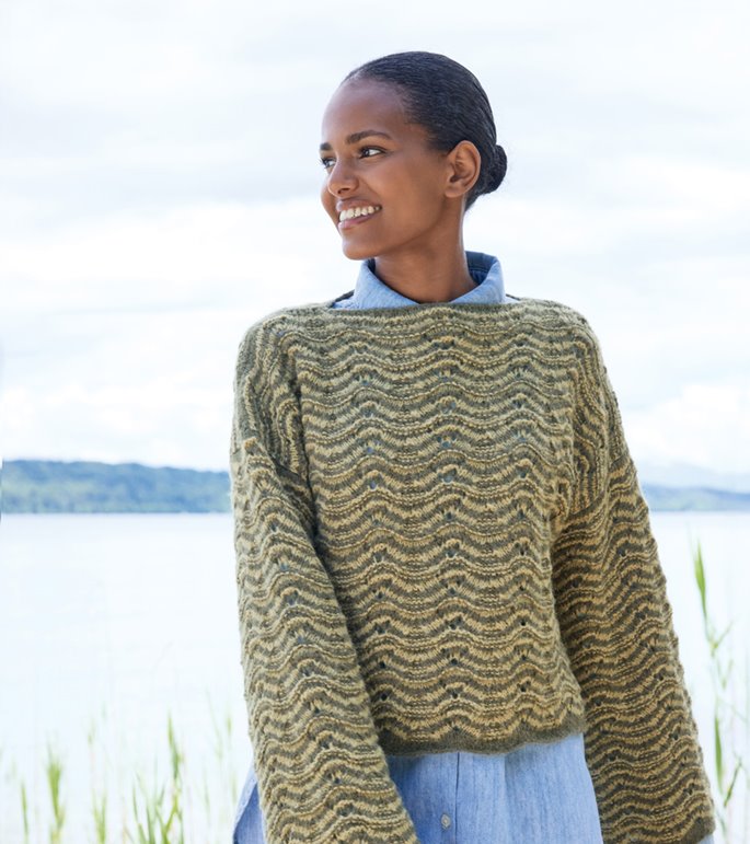 Lana Grossa PULLOVER Nebbia