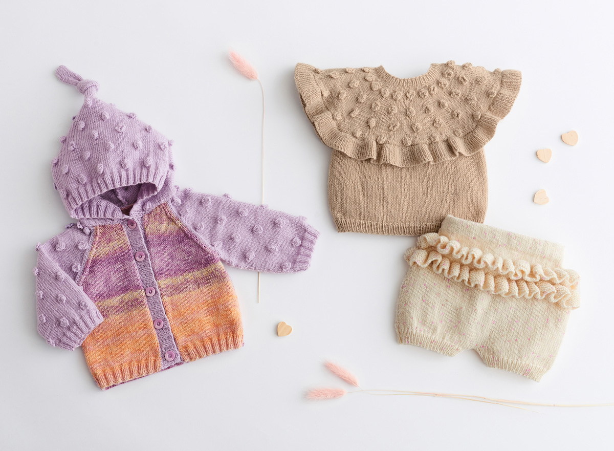 Lana Grossa PANTS Cool Wool Baby Print Punto | INFANTI EDITION No. 2 - Magazine (DE) + Knitting instructions (EN) - 3 | FILATI Knitting Pattern - Model Packages