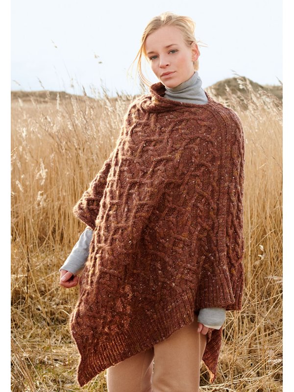 Lana Grossa PONCHO Only Tweed | FILATI COLLEZIONE No. 6 - Knitting ...