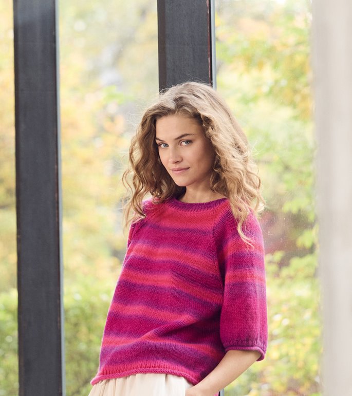 Lana Grossa PULLOVER Corallo 100g