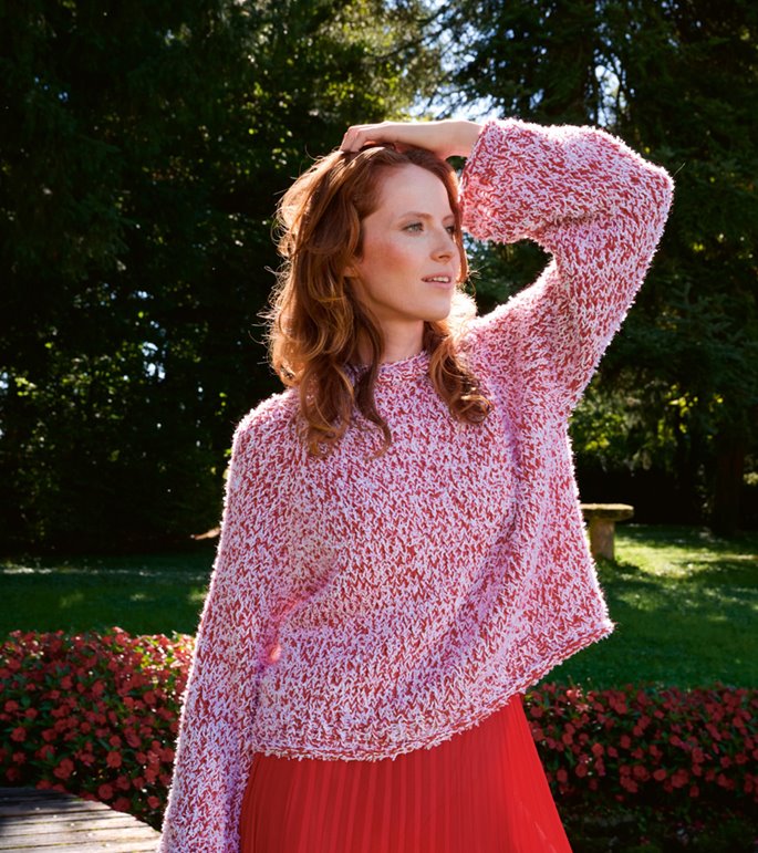 Lana Grossa PULLOVER Summer Softness & Frizzante