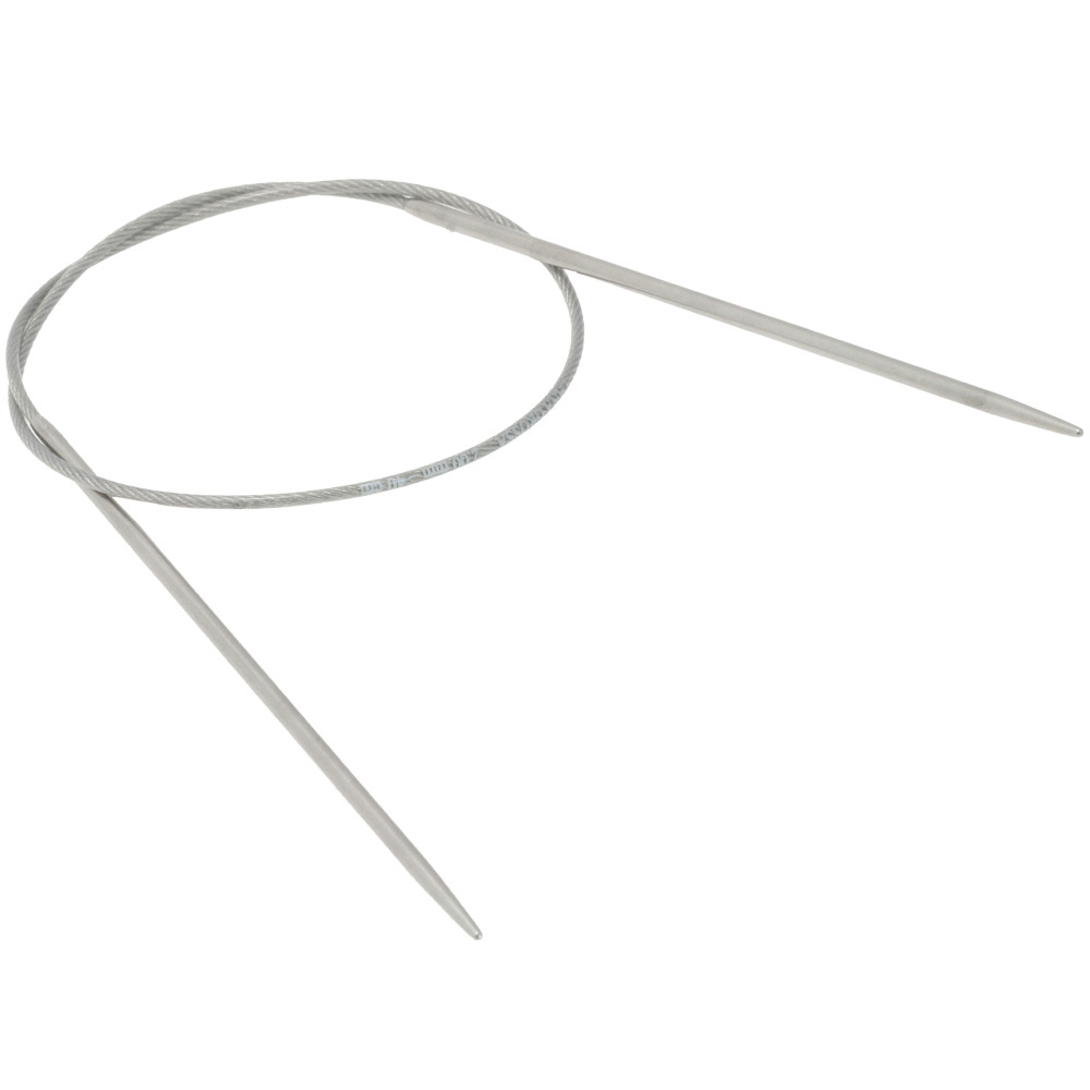 Lana Grossa / Knit Pro Circular knitting needle stainless steel size  10,0/40cm